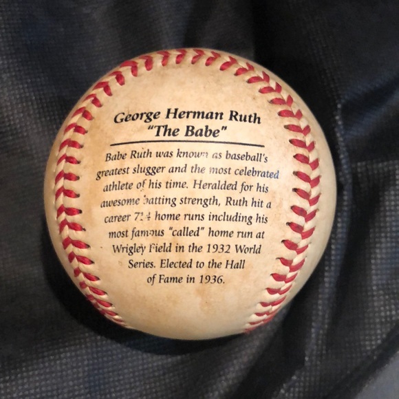 Babe Ruth baseball - Picture 2 of 2